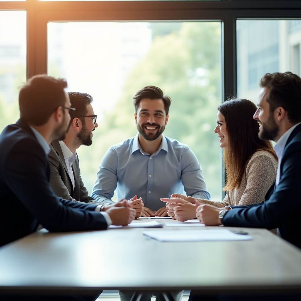 İş koçluğu ekibi toplantısı